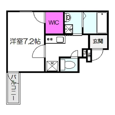 フジパレス諏訪Ⅱ番館の物件間取画像